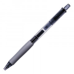 得力(deli)0.5mm按动中性笔水笔签字笔 子弹头黑色12支/盒（33999）