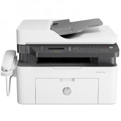 惠普(HP)A4黑白激光多功能一体机138p 打印，复印，扫描，传真带话柄