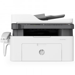 惠普(HP)A4黑白激光多功能一体机138pn 打印，复印，扫描，传真带话柄  网络