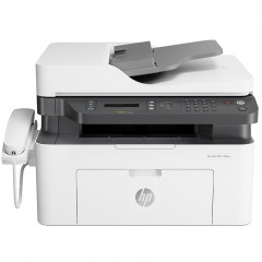 惠普(HP)A4黑白激光多功能一体机138pnw 打印，复印，扫描，传真带话柄  网络 无线打印